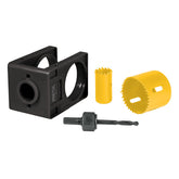 Juego de 4 piezas para instalar cerraduras pretul..